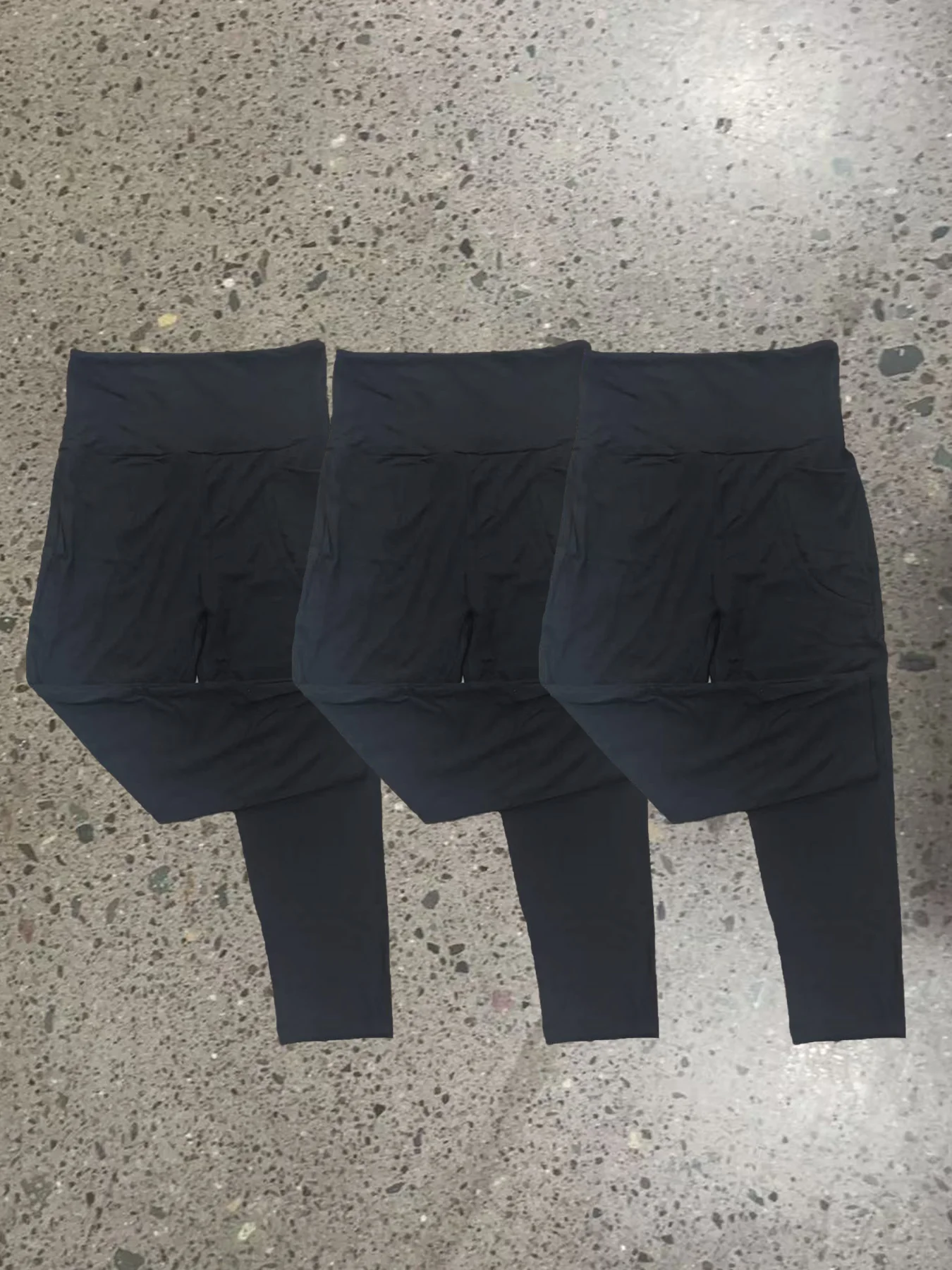 

5 Pack Plus Size Super Soft Leggings for Women, High Waisted Tummy Control No See Through Workout Yoga Running Pants Leggings