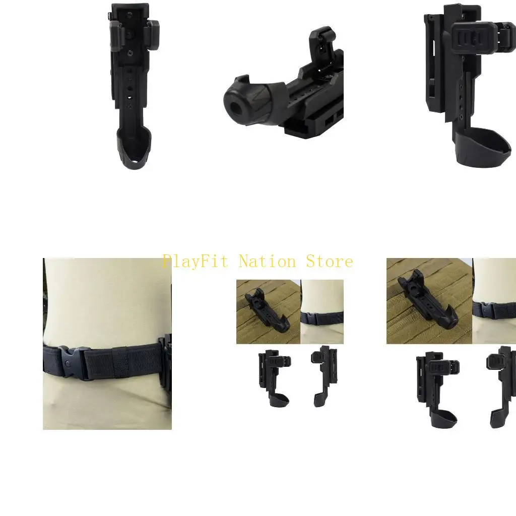 

242F Тактический чехол для фонарика Быстросъемные кобуры со спреем Зажим для ремня Держатель фонарика