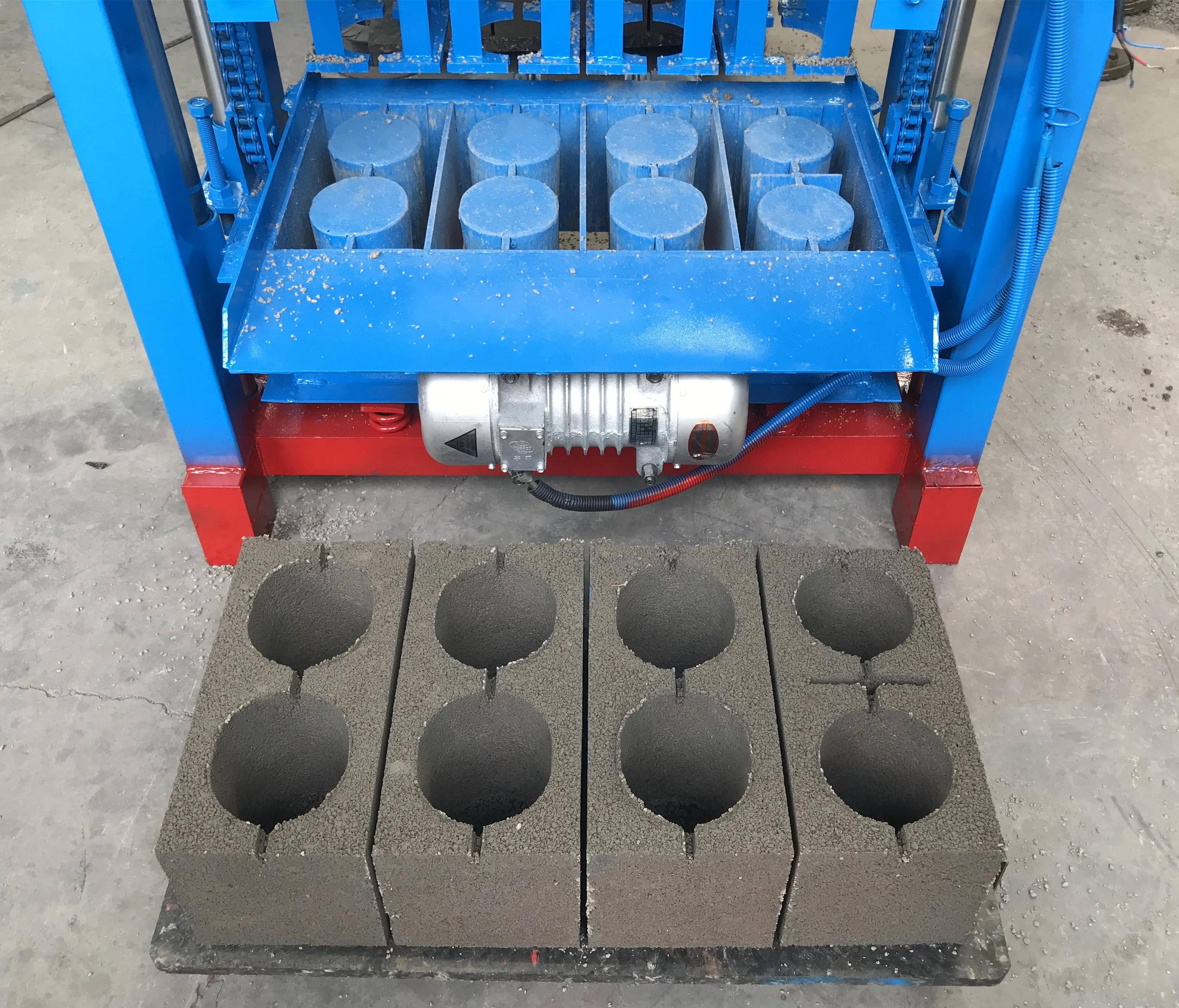 Factory manufacture 4-35A block machine concrete brick making machine for brick making suitable for construction site