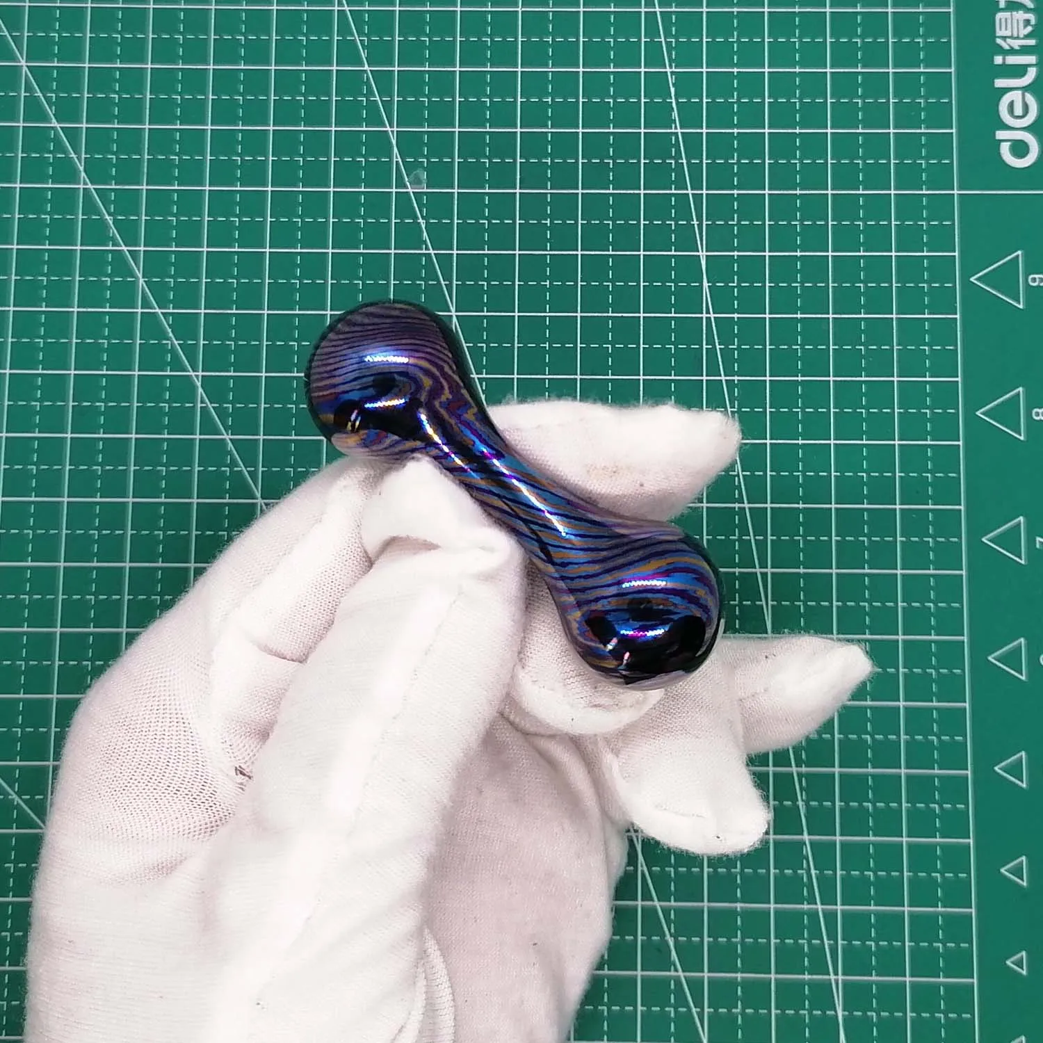 Titânio Damasco Dedo Habilidade Brinquedo Brinquedos Edc Peça