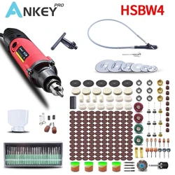 240W Mini High Power Electric Drill Dremel Style Recorder With 6 Variable Speed Positions For Rotary Tools Mini Grinder Engraver