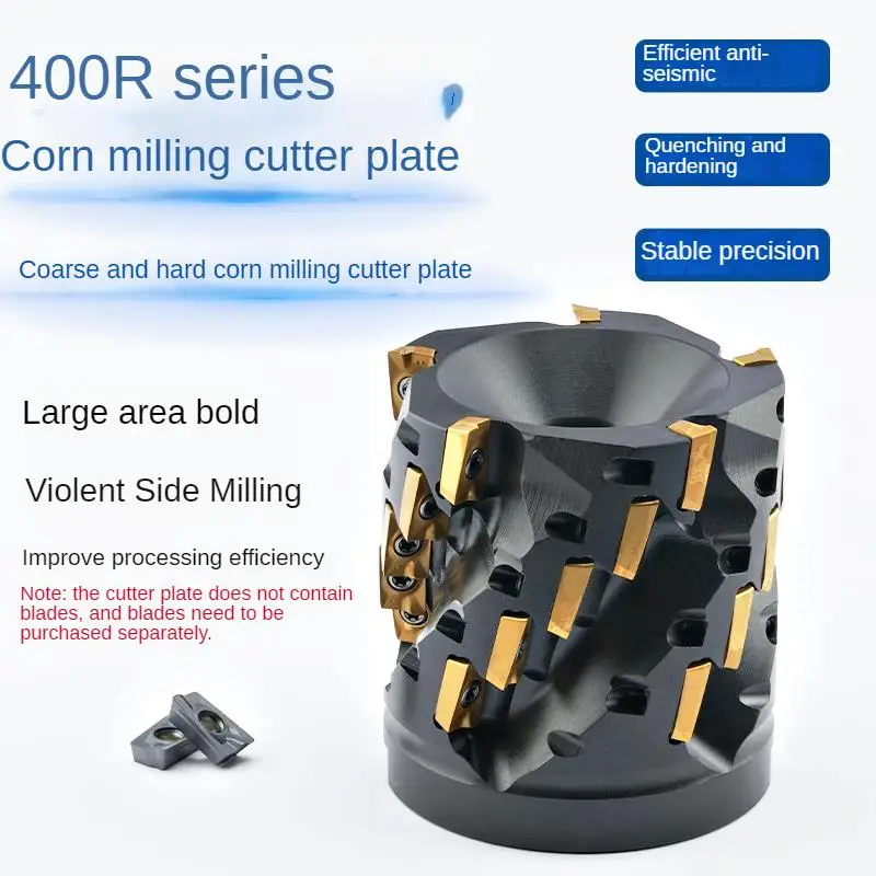 

CNC corn milling cutter disc spiral 400R corn milling cutter disc corn milling cutter no with APMT1604 inserts