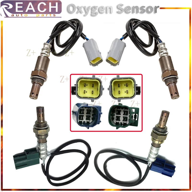 Z+  4pcs Up+Downstream Oxygen Sensor For 2007 Nissan Frontier Pathfinder Xterra 4.0L