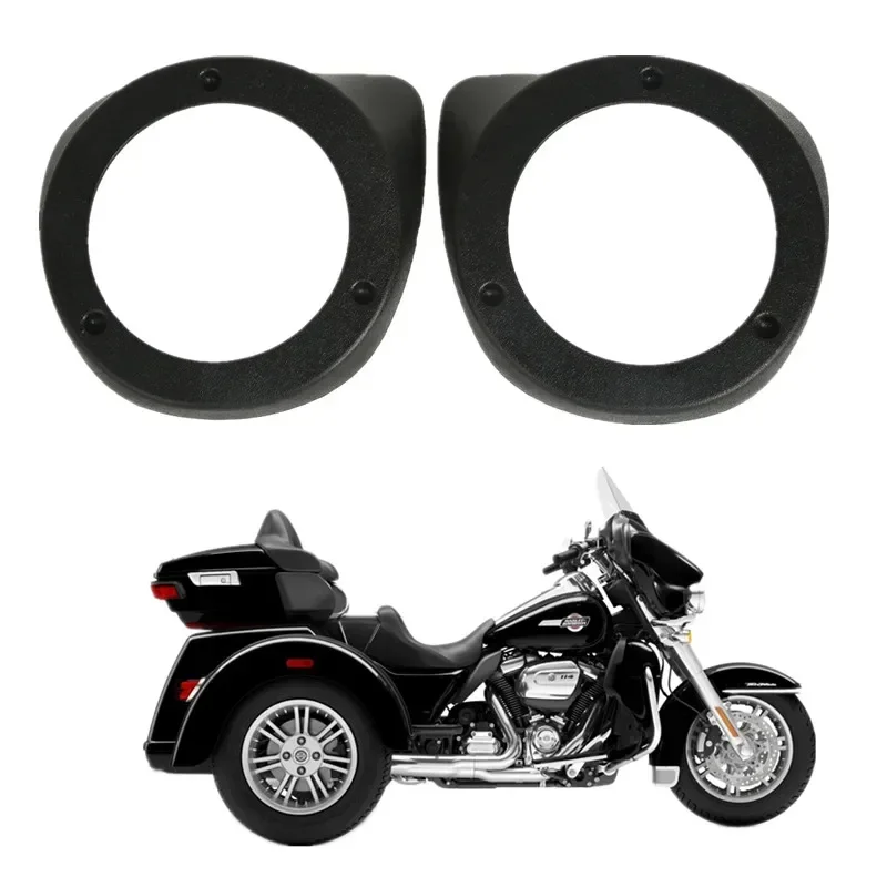 

Для Harley Touring нижние вентилируемые обтекатели ног Electra Street Glide 1997-2023, детали мотоцикла, 6,5-дюймовые коробки для динамиков