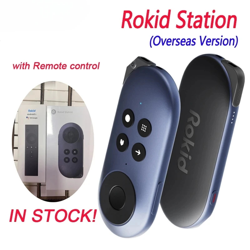 Rokid STATION Portable Android TV Device Media Streaming Box TheBest Companion For Chinese version Rokid Max and Other AR