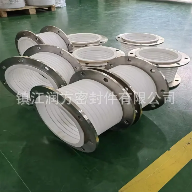 Stainless Steel PTFE Metal Expansion Joint Axial Type Bellows Compensator Compensation