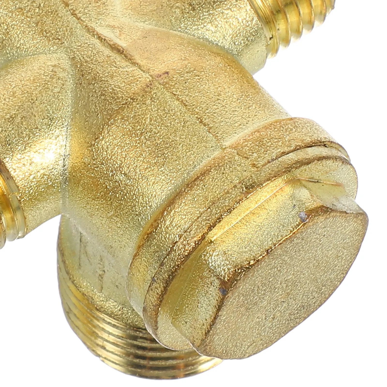 Air Compressor Check Valve Double Tube Single Way 4 Ways Threaded Non-Return Valve Pneumatic Accessory Safety Pressure Control