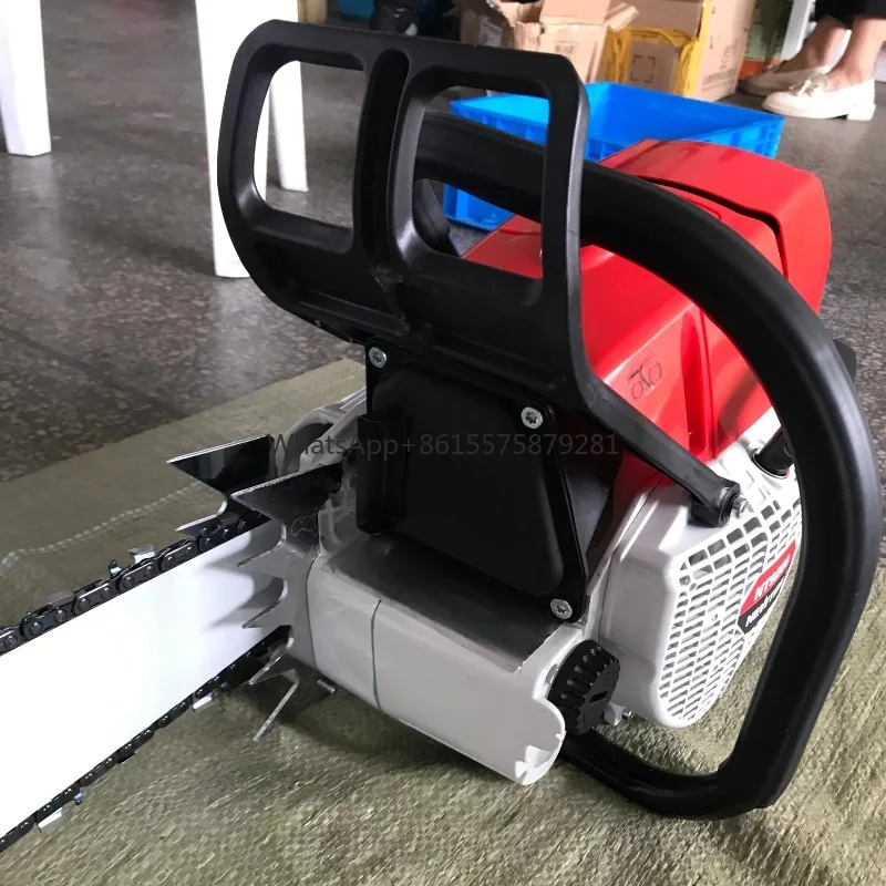 

Professional Gasoline Chainsaw 92cc Chain Saw Wood Cutting Machine Chainsaw