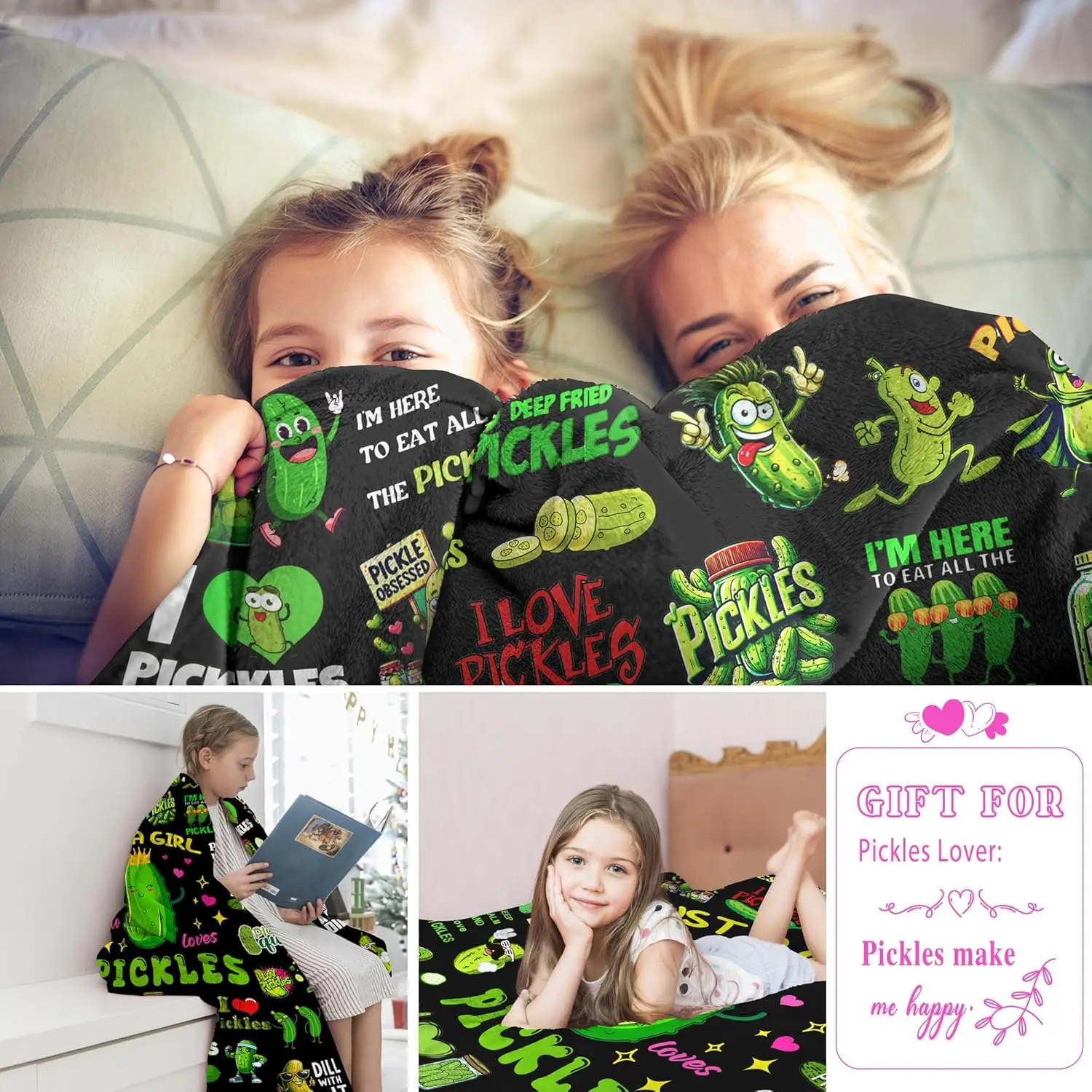 VIKAMA Coperta Kimchi in morbida flanella, un regalo di compleanno per gli amanti dei Kimchi, adatta per bambini, ragazze, donne e adulti