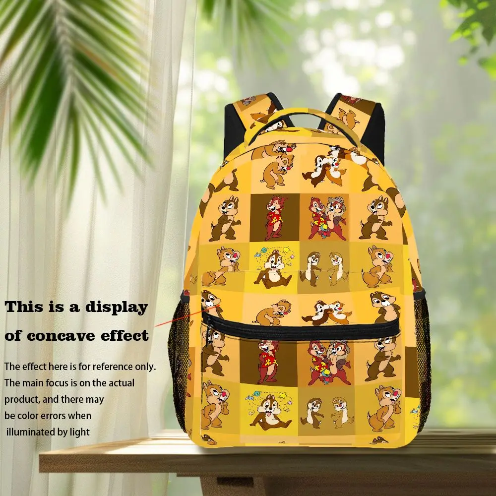 

Рюкзак Disney Chip Dale, повседневная сумка, большая вместимость, качественный подарок, индивидуальное ежедневное использование