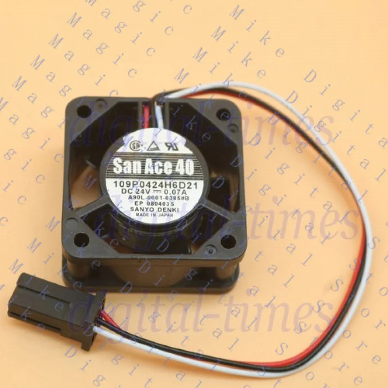 H  One For SANYO New 109P0424H6D21 A90L-0001-0385#B Servo Amplifier Fan