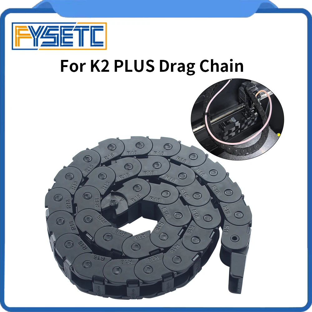 

Для Creality K2 Plus с открытым перетаскиванием цепного моста, кабельный держатель, 3D-принтер, обновленные детали для K2 Plus