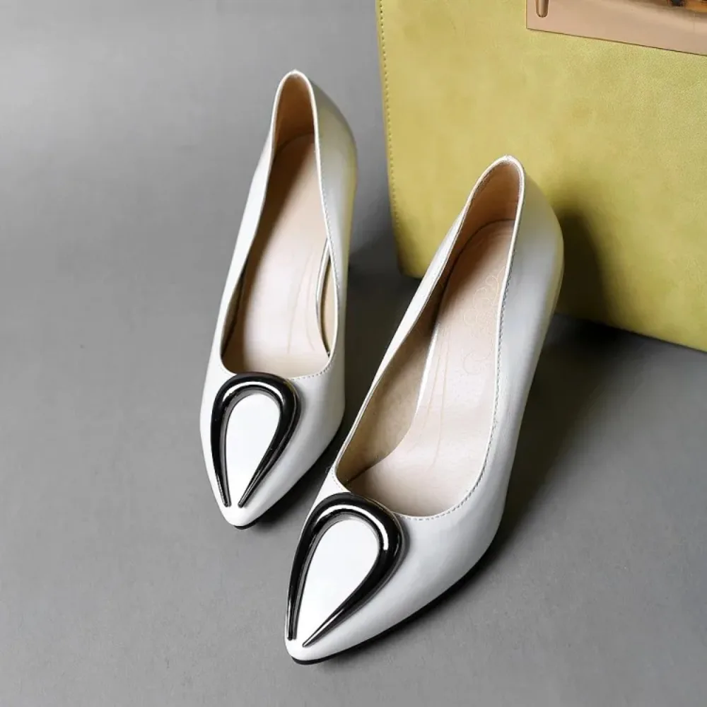 Oxford buty dla kobiet sprzedaż Fivecolors Plus rozmiar 34-48 2017 nowe modne szpilki damskie cienkie obcasy Redsilvery seksowne buty 023-1