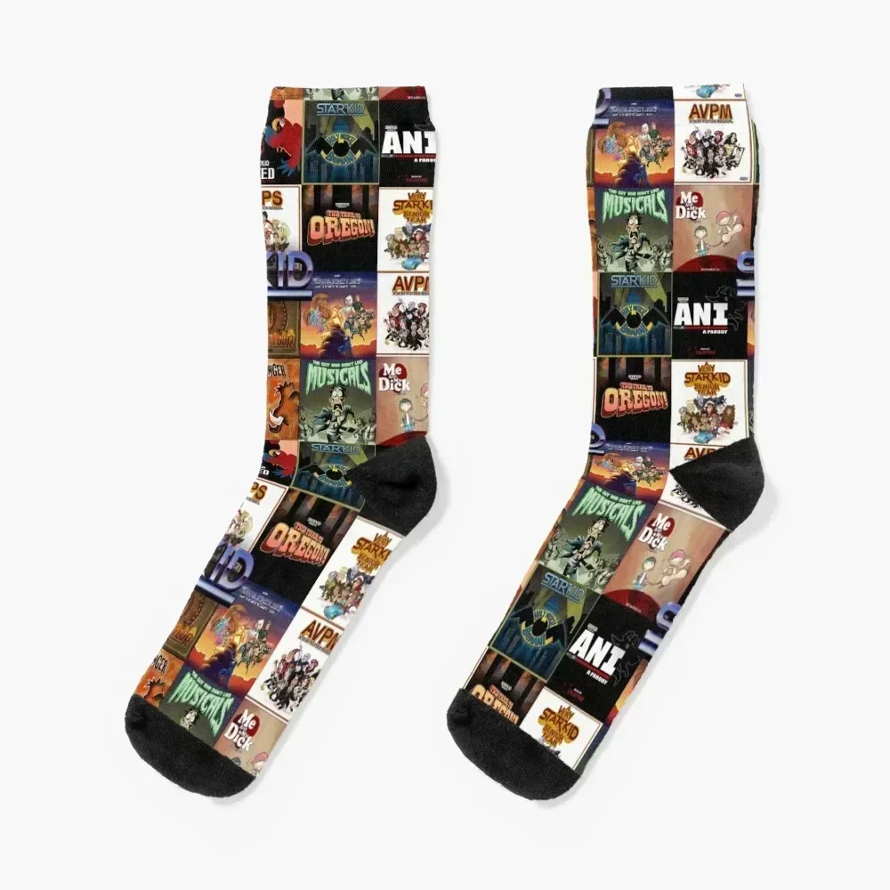

Starkid Musicals Socks men cotton high quality anti-slip kawaii shoes Socks For Women Men's