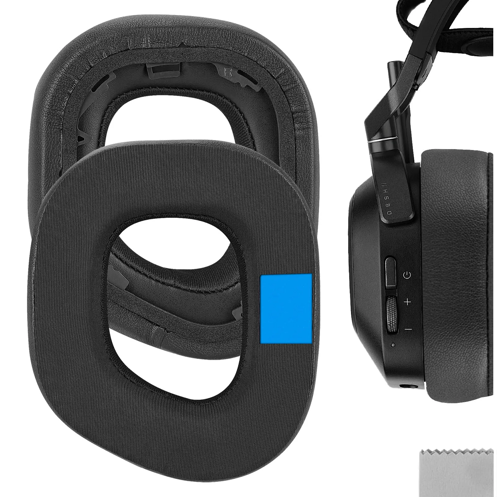 

Geekria Sport Cooling-Gel Replacement Ear Pads for Corsair HS80 Max/ HS80 RGB Wireless Gaming Headphones Ear Cushions
