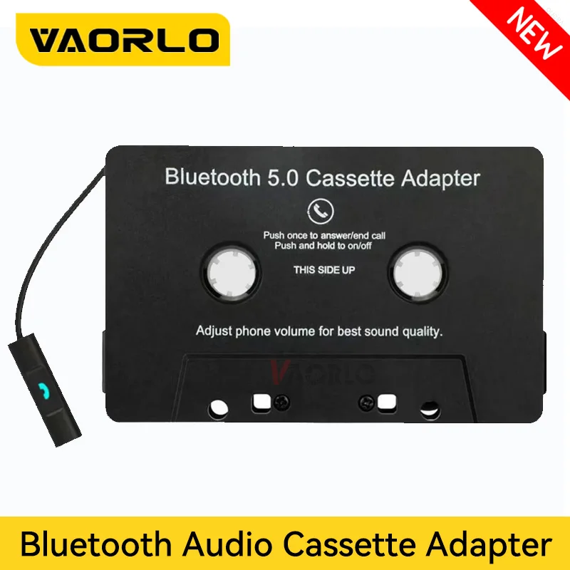 Universal Bluetooth 5.0 Converter Car Tape Converter Car MP3/SBC/stereo Bluetooth Audio Cassette Player AUX Adapter