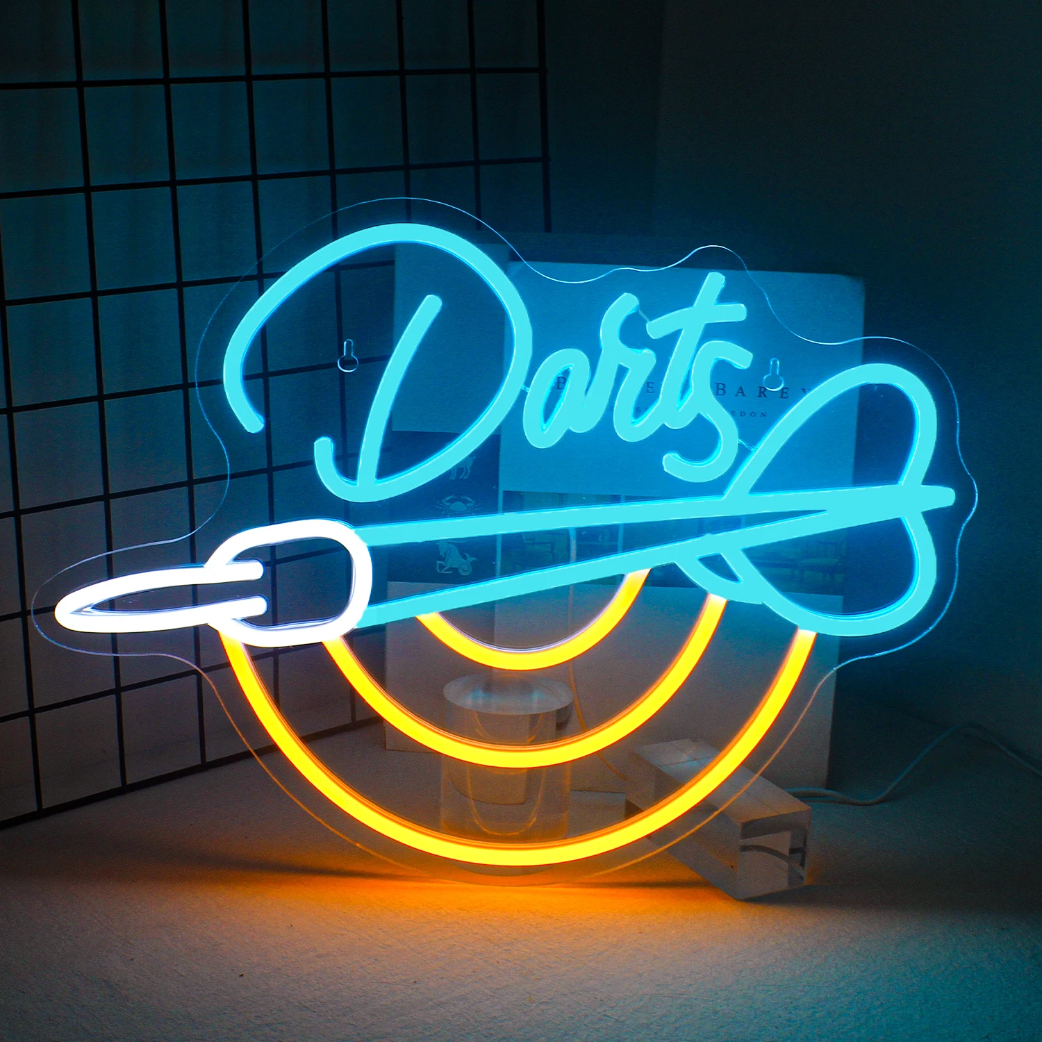 Darts Neon Sign Game Room Darts neon light Man Cave Bar Party Children's room Luminous sign led sign home art wall decoration