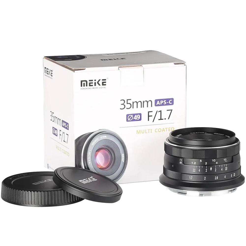 Meike 35mm F1.7 Large Aperture Manual Focus Fixed Lens for Nikon Z-Mount Z9 Z8 Z7 Z7II Z6 Z6II Z5 Z50 Z30 Z fc Camera APS-C