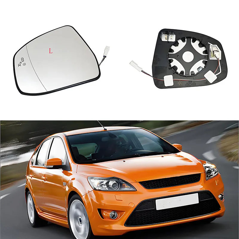 

Car rearview mirrors suitable for Ford Focus MK2, MK3, MK4 side-view mirror glass and blind spot reflectors