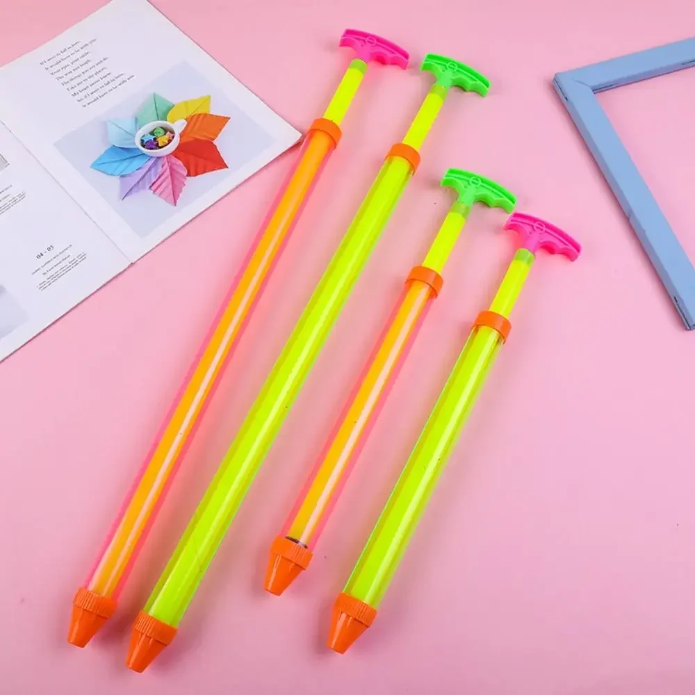 1PC Trek Enkele Buis Waterpistool Strand Zand Water Spelen Speelgoed Kinderen Zomer Kraam Badspeelgoed Lichtgewicht Draagbare Waterpistool