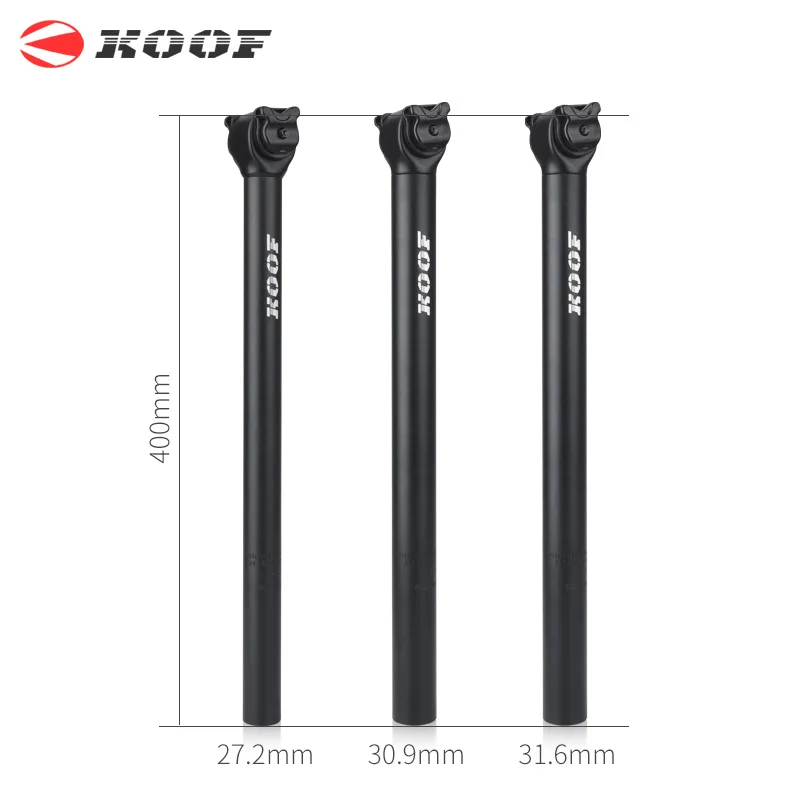 Bicycle Seatpost 27.2/30.9/31.6mm 3D Forge Bike Seat Post Tube Adjustable Angle  Saddle 400 Mountain Bicycle Parts