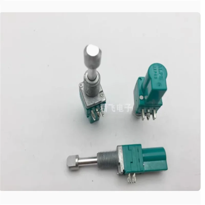 3  pcs Japan ALPS Alps RK09 Precision Dual Self Elastic Potentiometer A50K * 2 Axis Length 17MM