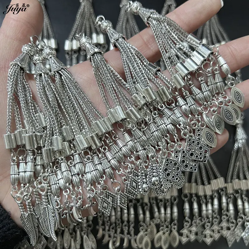Ethnische Schmuck Dekoration Quaste Anhänger Charms für DIY religiöse Gebetskette Halsketten liefert Zubehör – Detail 1