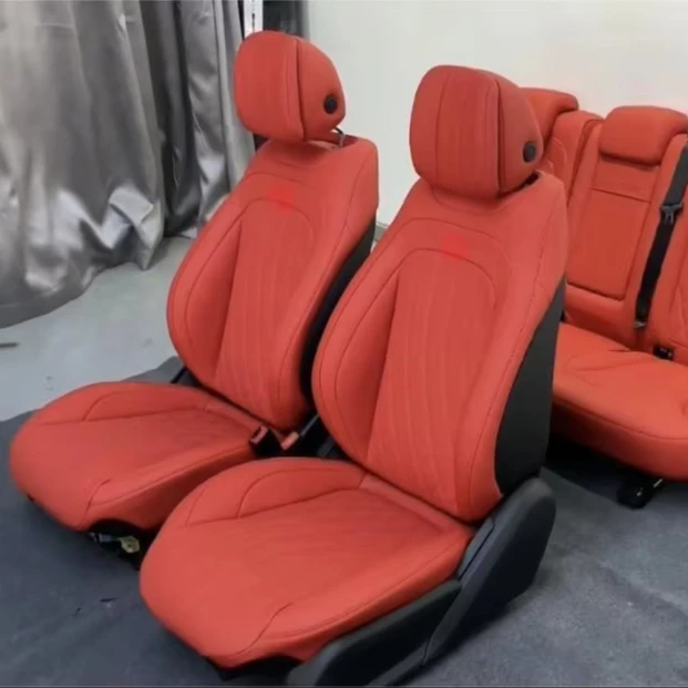 Factory New Design Original Full Set All-Season Diamond Stitching Fit  Seat Covers for benz G63