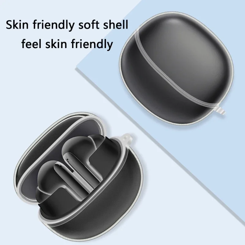 Skin-friendly Soft Case For QCY MeloBuds Pro HT08A Wireless Earbuds Matte Protective Cover Shockproof TWS Earphone Shell Cover