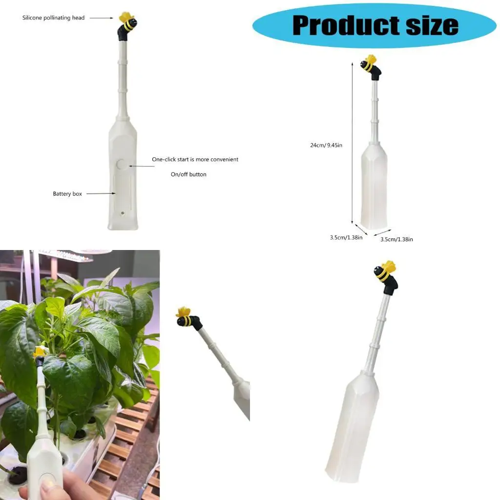 

652F Электрический опрыскиватель опылителя для домашних садов ручной работы с пыльцой инструмент