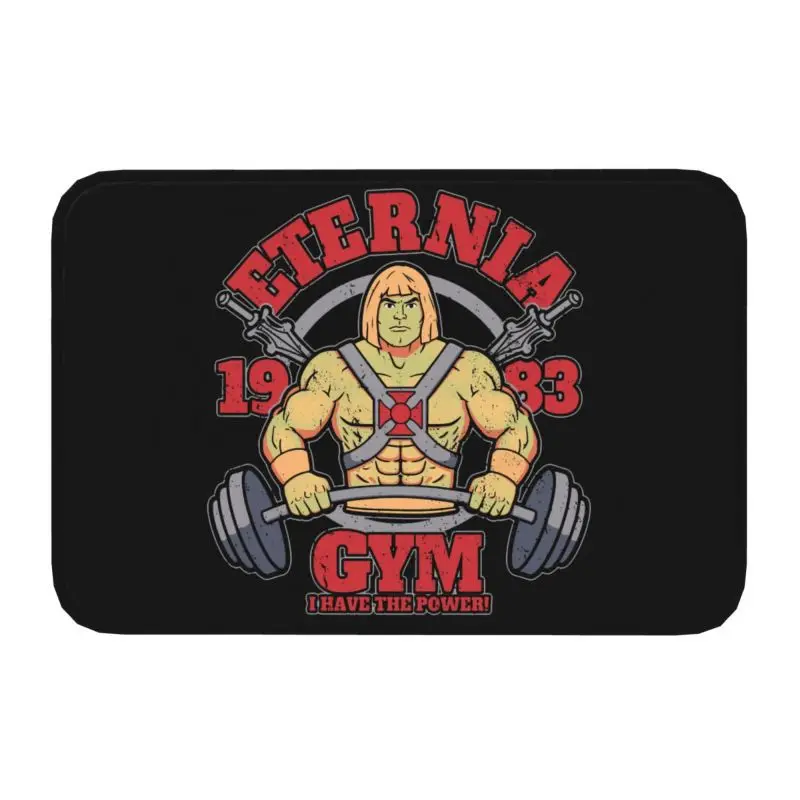 Trap Door Masters of The Universe Doormat Anti-Slip Bath Kitchen Mat He Man Welcome Garage Door Floor Entrance Carpet Rug