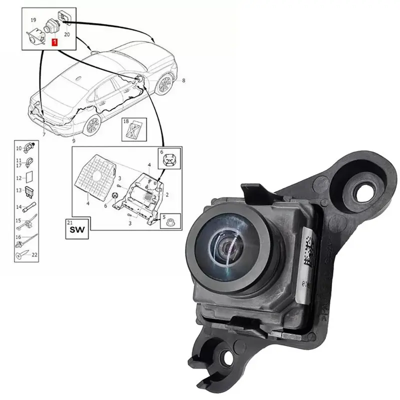 31445951 Car Parking Camera Surround View Camera For Volvo S90 XC90 S60 V90-ABQF