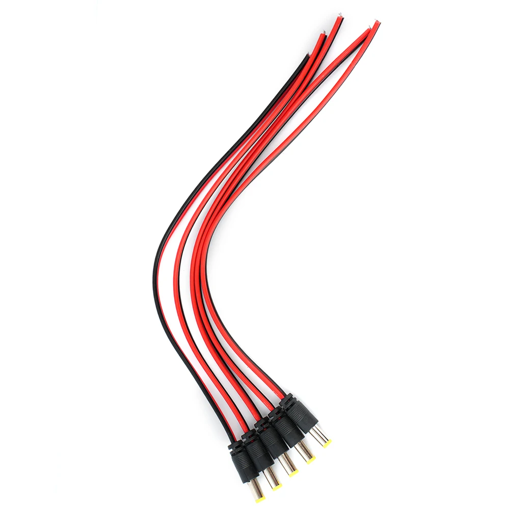 Connector Cable Efficient and Reliable Connector Cable for Power Supply Monitoring 10PCS Male Female DC Jack Connector