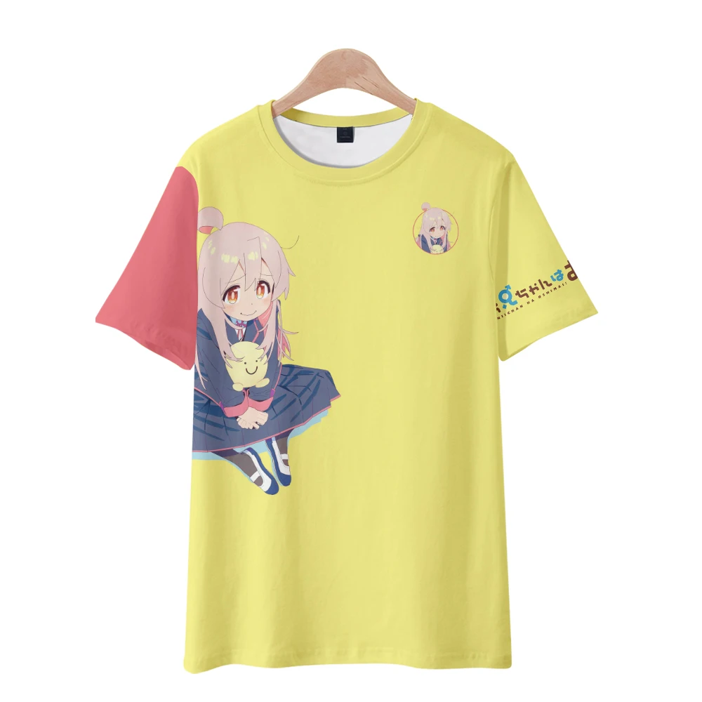 Onimai-T-Shirt à Manches Courtes et Col Ras du Cou pour Homme et Femme, Streetwear Harajuku, Vêtements 3D, Anime, I'm Now Your Adjust, Manga, Nouveau