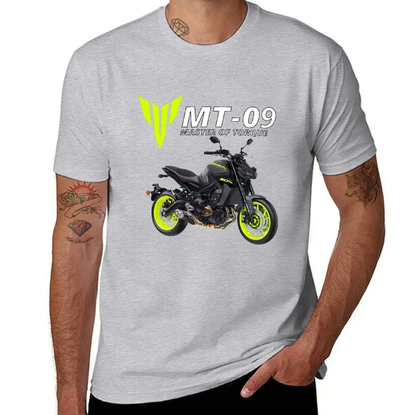 MT-09 Motorcycle T-shirt Customs Design Your Own Quick-dryingMen Women Harajuku Oversized T-shirts Men Fashion Brand Tshirt Tops