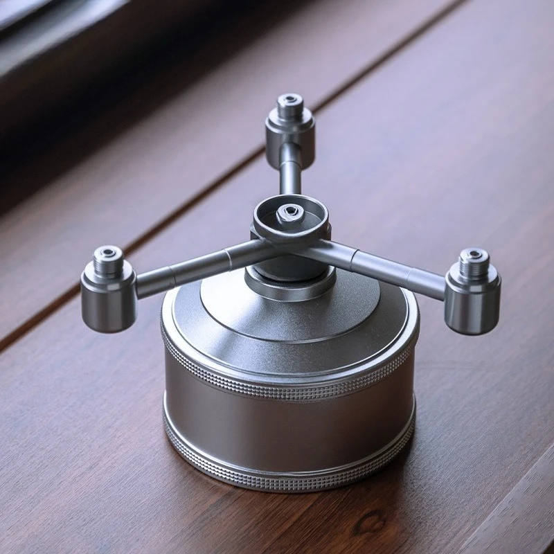Aluminum alloy camping ambient light outdoor alpine one turn four joints