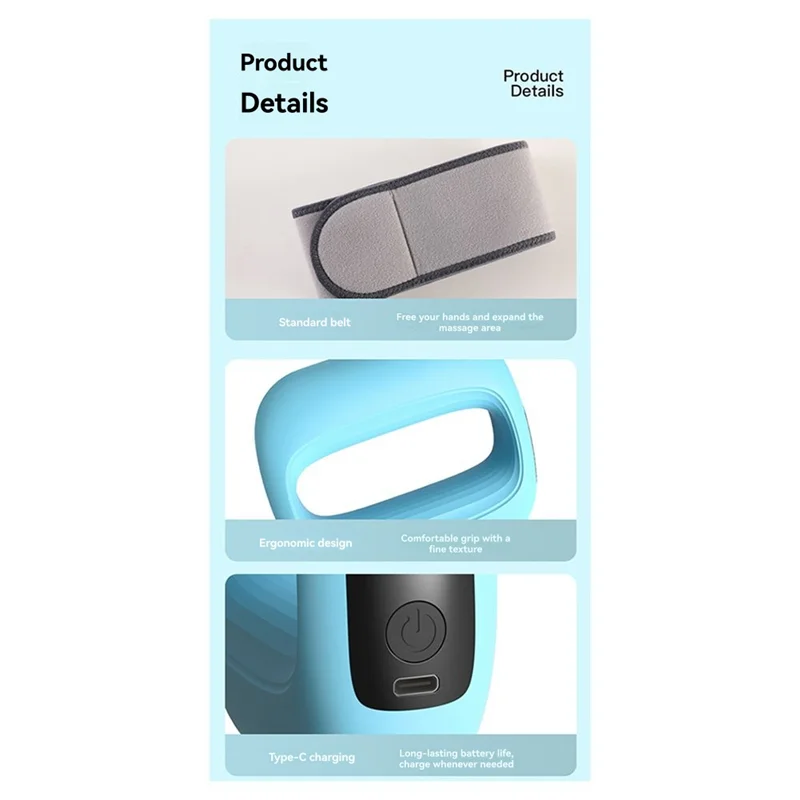 

Высокочастотный шоковый профессиональный массажер, перезаряжаемое фасциальное кольцо для снятия усталости и быстрого потери жира