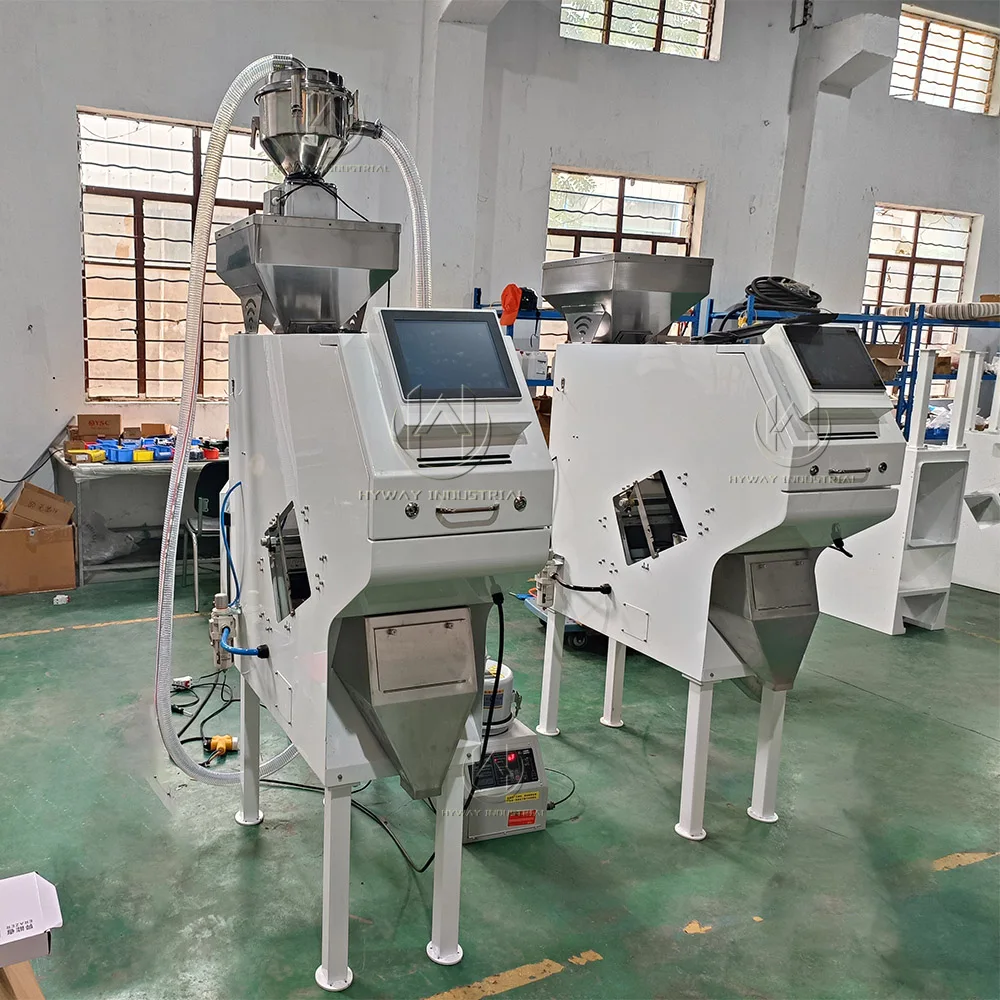 Automatic color sorter Large-capacity efficient grain sorting Advanced functions Reliable performance