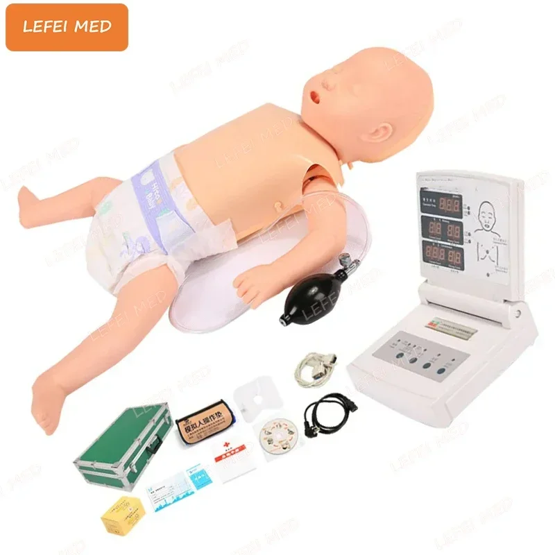

2025/Medical Teaching Training infant cpr manikin infant cpr trainer Manikin Smart infant cpr mannequin