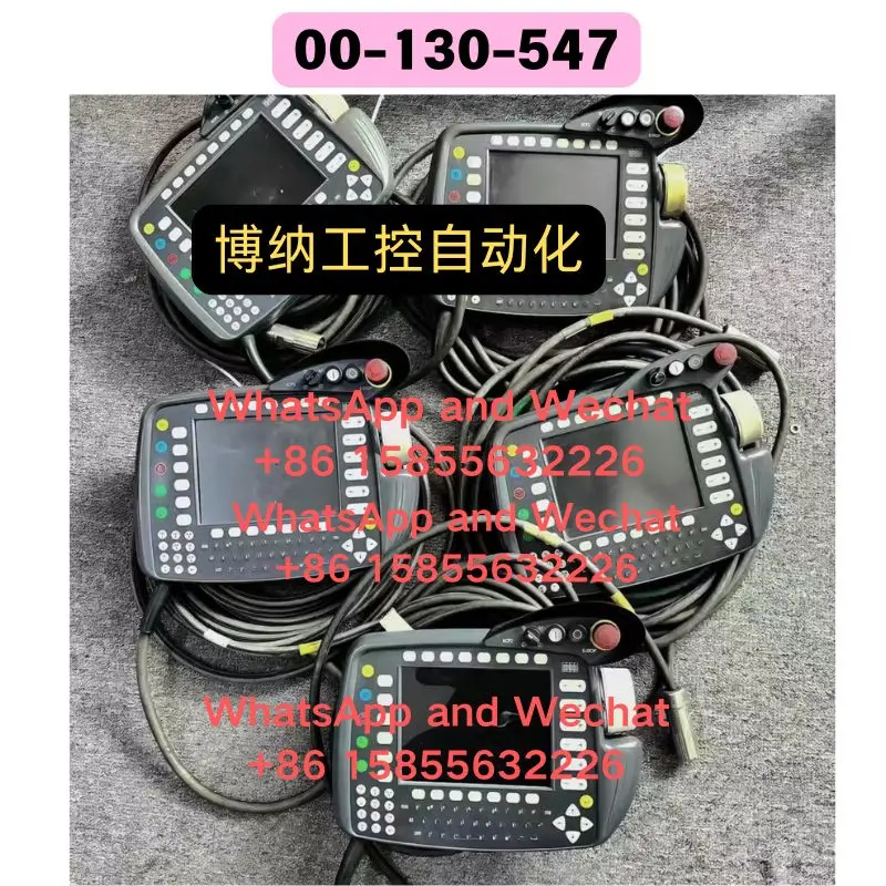 Used OEM disassembled parts 00-130-547 C2 teaching pendant kcp2 teaching pendant Functional test OK Fast delivery