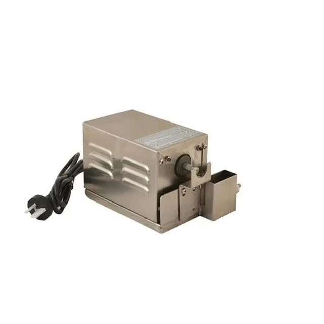40kgs 220V Stainless Steel Spit Rotisserie Motor Side Mount