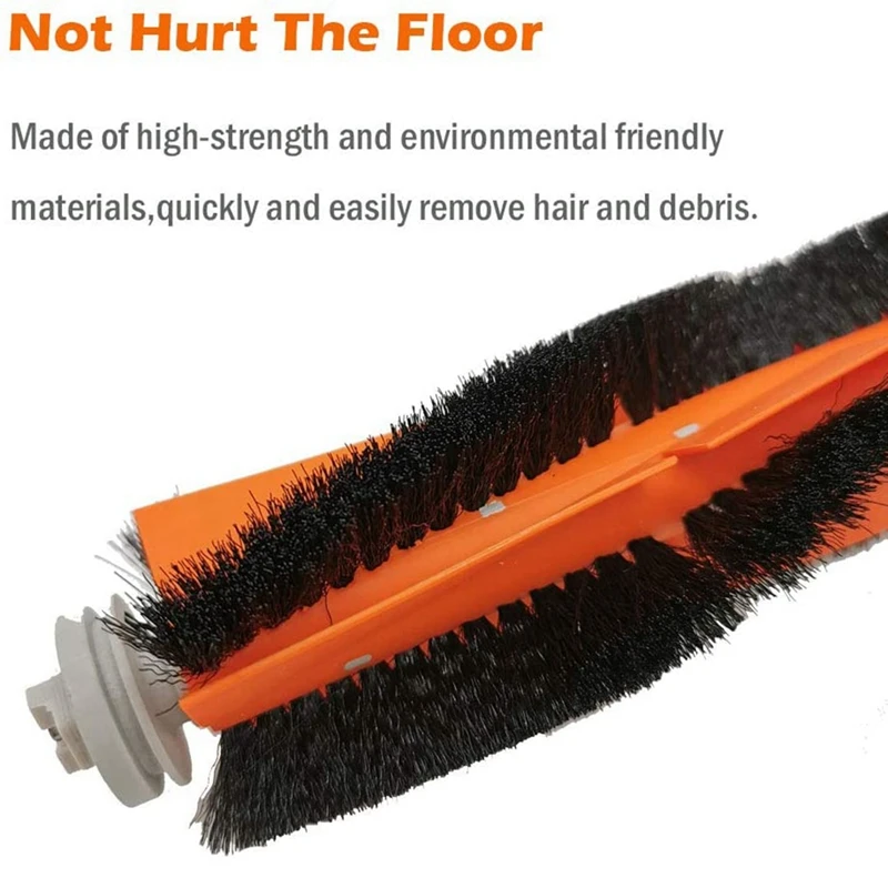 Xiaomi Mi مكنسة كهربائية روبوت ، فرشاة رئيسية ، فلتر Hepa ، فرشاة جانبية ، قماش ممسحة ، مجموعة غطاء ، 2 Roborock S50 ، أجزاء S51