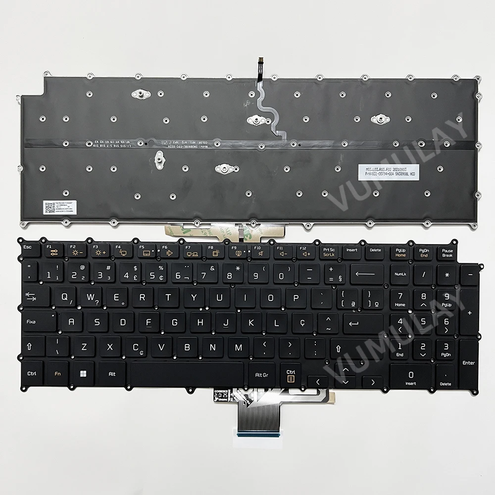 

Brazilian Backlit Keyboard for LG Gram 17Z90N 17Z90N-V 17Z90N-VA 17Z90N-R 17Z90N-N 17Z90N-R 17U70P 17U70P-P 17UD70P Notebook