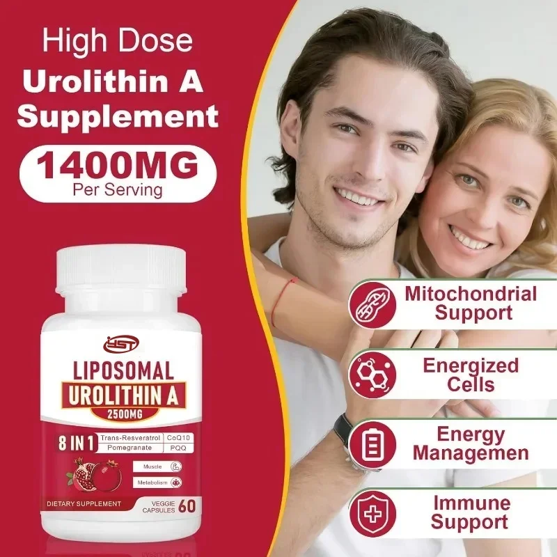 Los suplementos de urea liposomal contan resveratrol, coenzima Q10, extracto de fruta de granada y sin gluten
