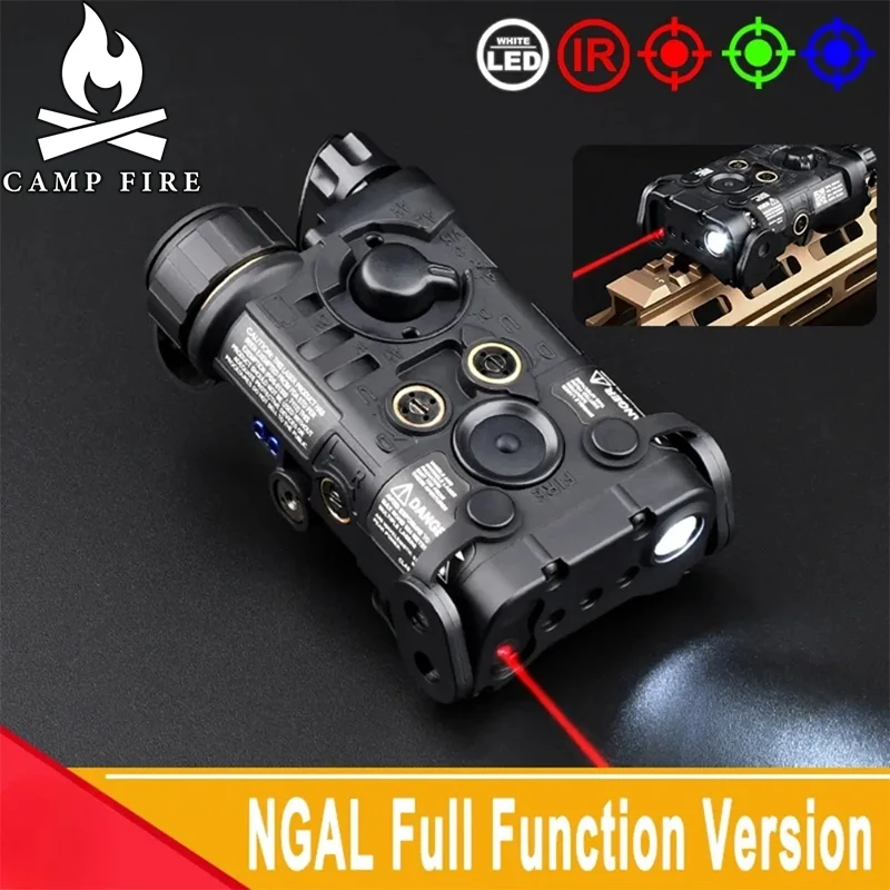 

Tactical LED Flashlight L3 NGAL Red Dot Blue Green Laser ndicator Sight Gun Light Aiming Airsoft Fit 20mm Rail