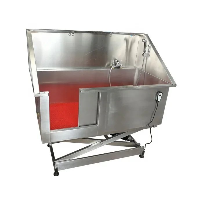 

High Quality Pet Grooming Tubs 304 Stainless Steel Automatic Lift Dog Grooming Tub