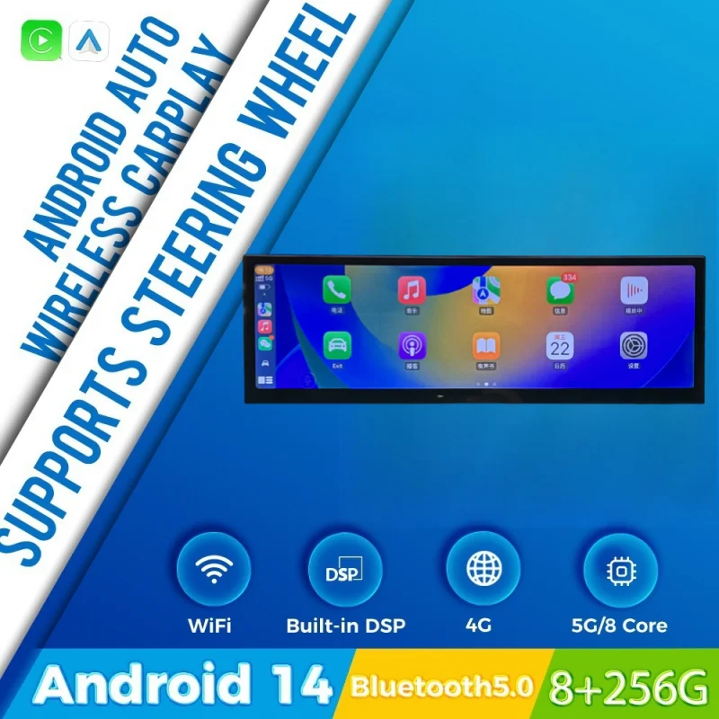 

14.9'' LHD RHD Android 14 Car Radio Carplay For Audi A4L A4 B8 B9 A5 S4 S5 2016 -2020 GPS Multimedia Player Head Unit Auto Radio