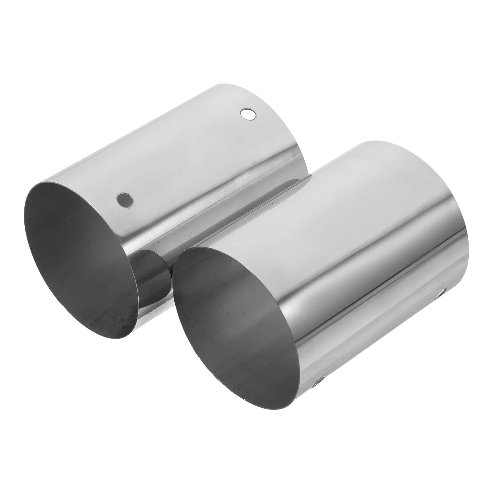

2Pcs Stainless Steel Handrail End Cover Cap for Wooden Stairs Elegant Finish Secure Fixing Stair Railing End Closure Handrail