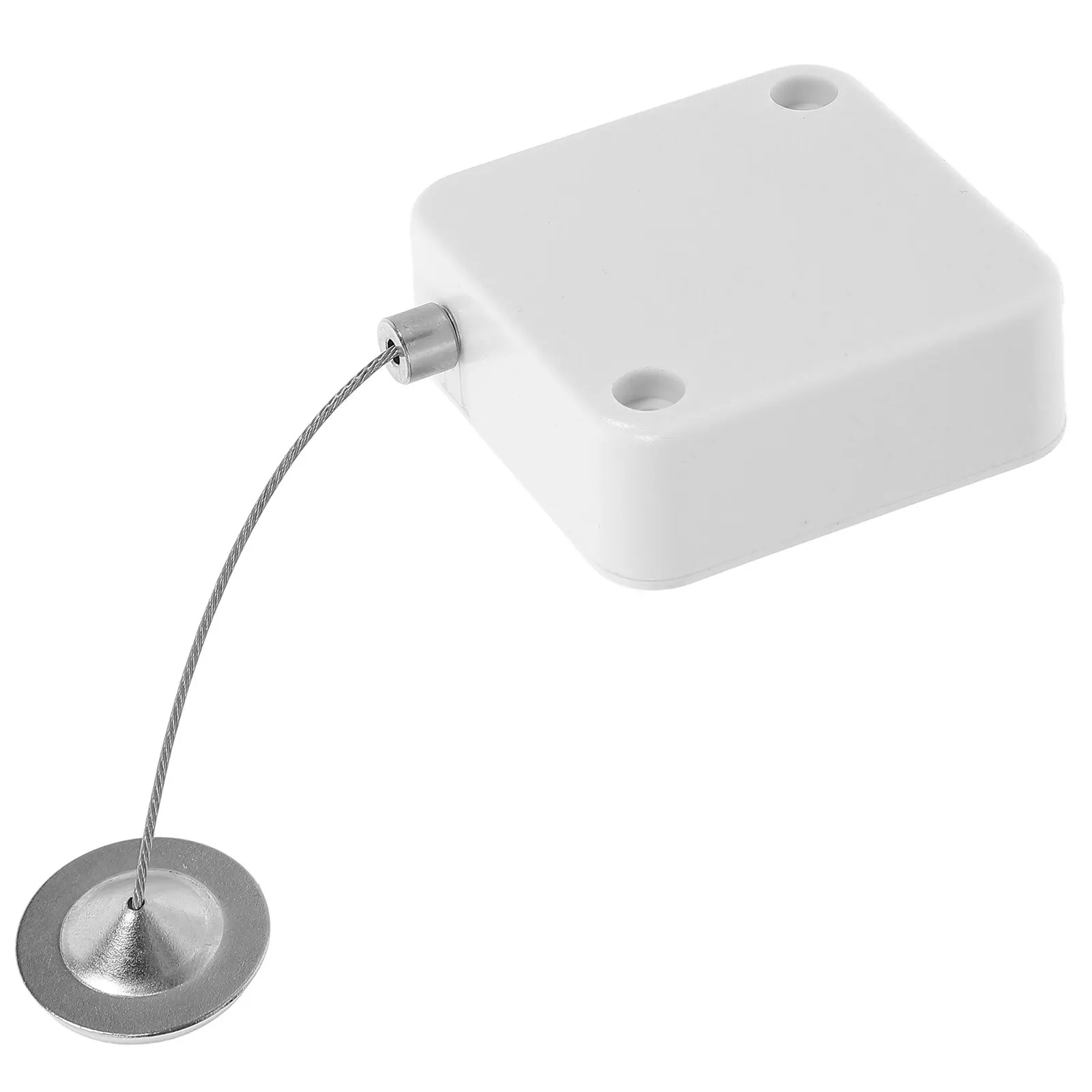 

1Set Anti Theft Retractable Cable Case Stainless Steel Wire Holder Box Telescopic Security Lock for Notebook Computer Desk