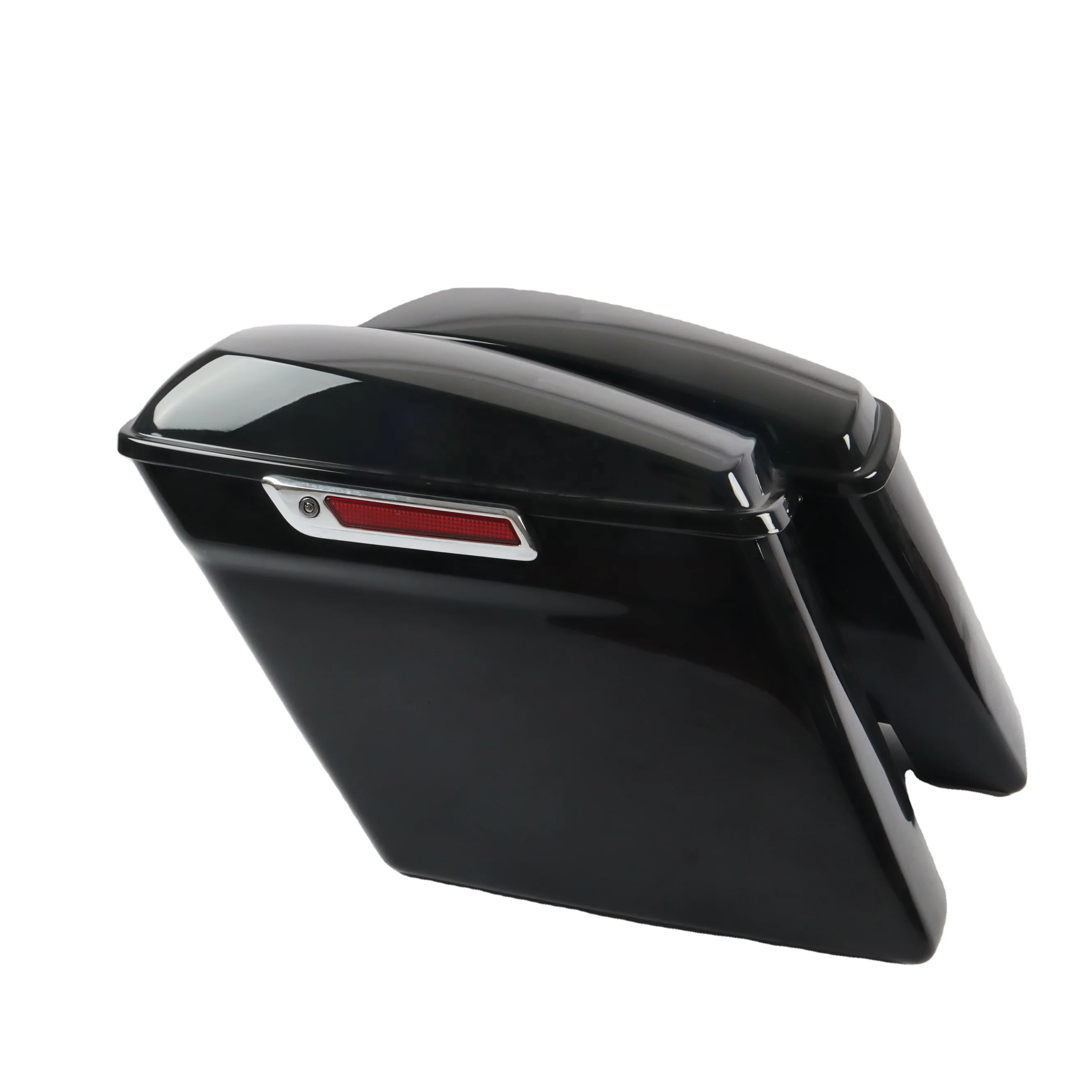 

Китайская фабрика, новый продукт, яркий черный цвет для Harley Davidson Touring, жесткая расширенная седельная сумка 2014 года